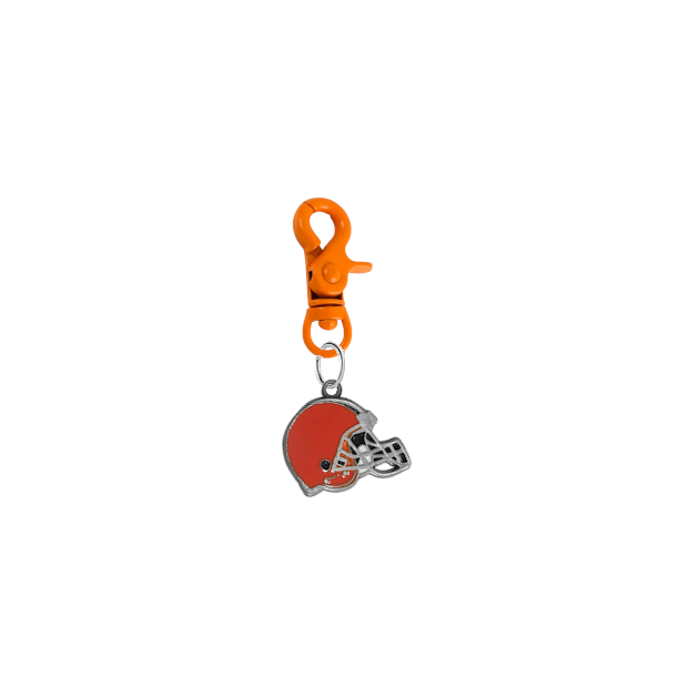 Cleveland Browns NFL COLOR EDITION Orange Pet Tag Collar Charm