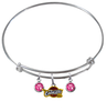 Cleveland Cavaliers NBA Expandable Wire Bangle Charm Bracelet