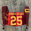 Kansas City Chiefs Clyde Edwards-Helaire Mini Football Helmet Visor Shield Red Chrome Mirror w/ Clips - PICK COLOR