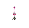 Colorado Buffaloes PINK College Belly Button Navel Ring