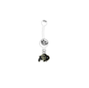 Colorado Buffaloes WHITE College Belly Button Navel Ring