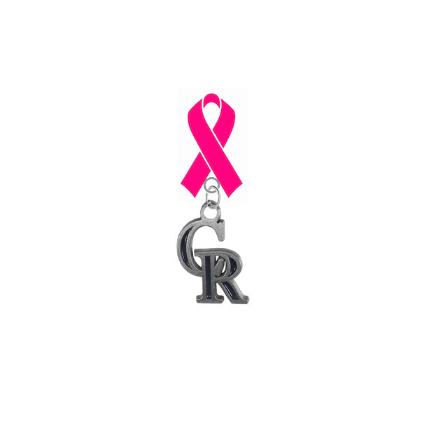 Colorado Rockies MLB Breast Cancer Awareness / Mothers Day Pink Ribbon Lapel Pin