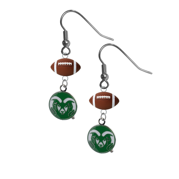 Colorado State Rams NCAA Football Dangle Earrings