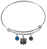 Dallas Mavericks Style 2 NBA Expandable Wire Bangle Charm Bracelet
