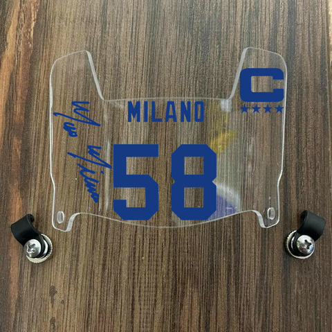 Buffalo Bills Dawson Knox Mini Football Helmet Visor Shield Clear w/ Clips