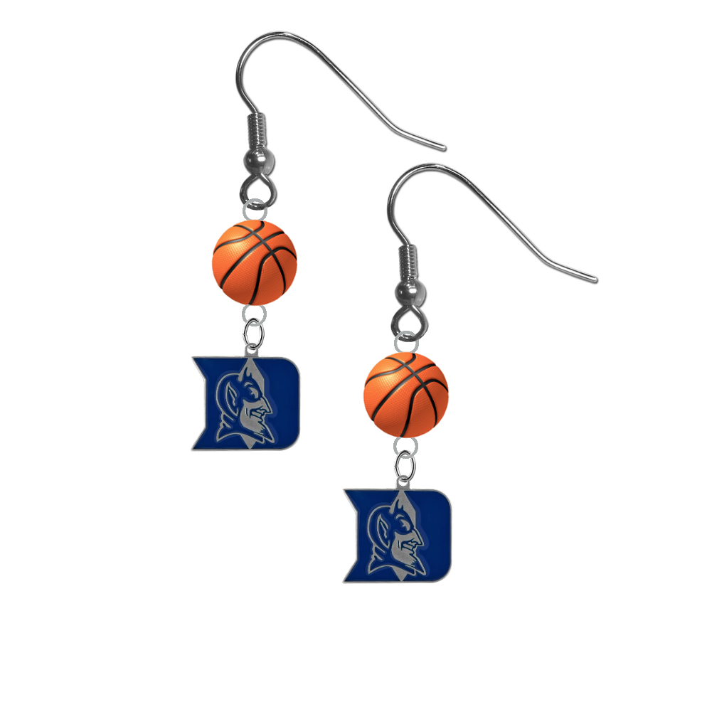 Duke Blue Devils NCAA Basketball Dangle Earrings