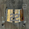 Dallas Cowboys Emmitt Smith Mini Football Helmet Visor Shield Silver Chrome Mirror w/ Clips