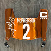 Cincinnati Bengals Evan McPherson Mini Football Helmet Visor Shield Orange Chrome Mirror w/ Clips - PICK COLOR