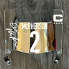 Cincinnati Bengals Evan McPherson Mini Football Helmet Visor Shield Silver Chrome Mirror w/ Clips - PICK COLOR