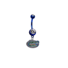 Florida Gators BLUE College Belly Button Navel Ring