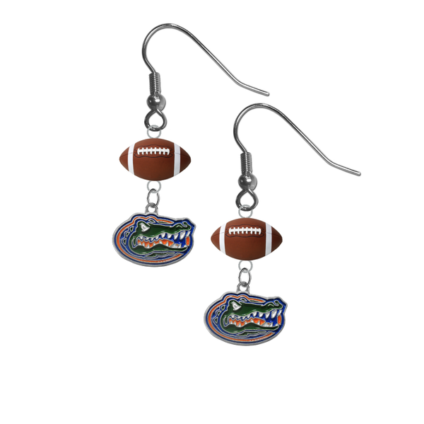 Florida Gators NCAA Football Dangle Earrings