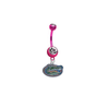 Florida Gators PINK College Belly Button Navel Ring