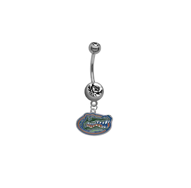 Florida Gators NCAA College Belly Button Navel Ring