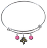 Florida Panthers NHL Expandable Wire Bangle Charm Bracelet