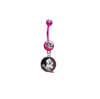 Florida State Seminoles (New Logo) PINK College Belly Button Navel Ring