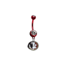Florida State Seminoles RED College Belly Button Navel Ring
