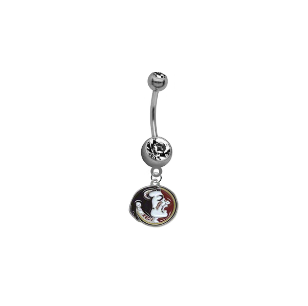 Florida State Seminoles NCAA College Belly Button Navel Ring