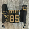 San Francisco 49ers George Kittle Mini Football Helmet Visor Shield Black Dark Tint w/ Clips