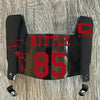 San Francisco 49ers George Kittle Mini Football Helmet Visor Shield Black Dark Tint w/ Clips
