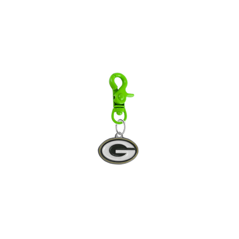 Green Bay Packers NFL COLOR EDITION Green Pet Tag Collar Charm