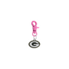 Green Bay Packers NFL COLOR EDITION Pink Pet Tag Collar Charm