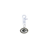 Green Bay Packers NFL COLOR EDITION White Pet Tag Collar Charm