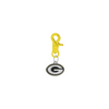 Green Bay Packers NFL COLOR EDITION Yellow Pet Tag Collar Charm
