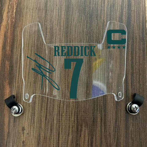 Philadelphia Eagles Haason Reddick Mini Football Helmet Visor Shield Clear w/ Clips - PICK COLOR