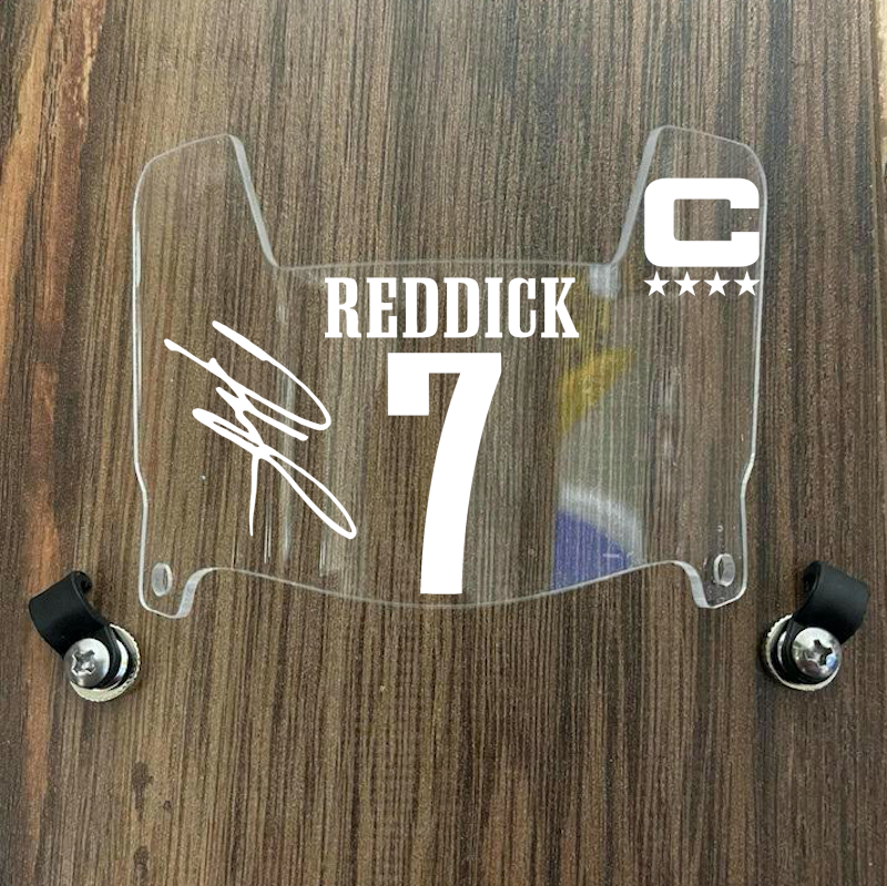 Philadelphia Eagles Haason Reddick Mini Football Helmet Visor Shield Clear w/ Clips - PICK COLOR