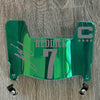 Philadelphia Eagles Haason Reddick Mini Football Helmet Visor Shield Green Chrome Mirror w/ Clips - PICK COLOR