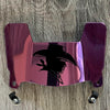 Hardin-Simmons Cowboys Mini Football Helmet Visor Shield Purple Chrome Mirror w/ Clips