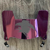 Hardin-Simmons Cowboys Mini Football Helmet Visor Shield Purple Chrome Mirror w/ Clips