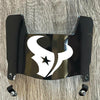 Houston Texans Mini Football Helmet Visor Shield Black Dark Tint w/ Clips