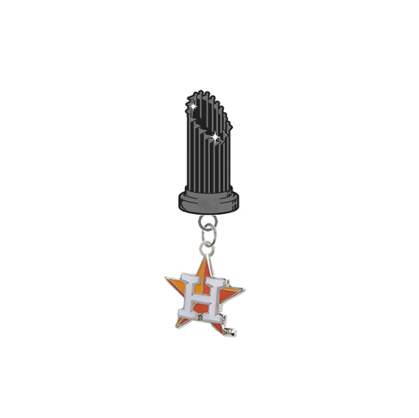 Houston Astros Style 2 MLB World Series Trophy Lapel Pin
