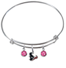 Houston Texans NFL Expandable Wire Bangle Charm Bracelet