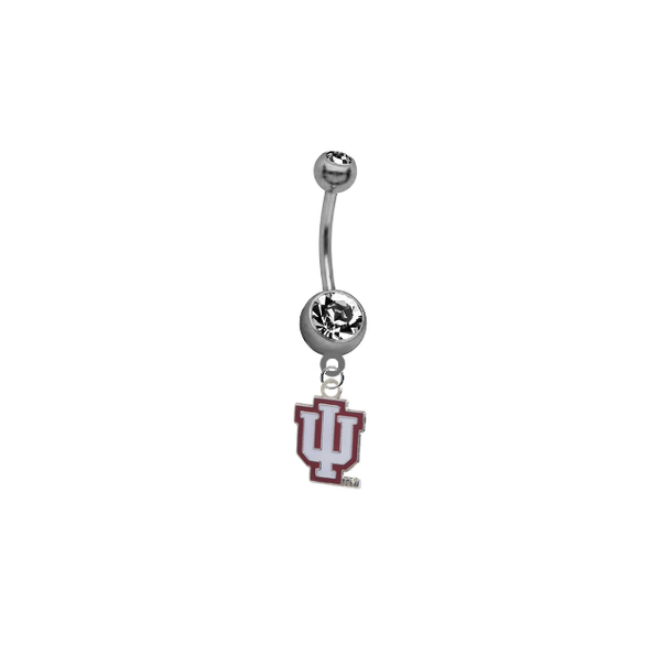 Indiana Hoosiers NCAA College Belly Button Navel Ring