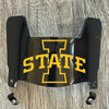 Iowa State Cyclones Mini Football Helmet Visor Shield Black Dark Tint w/ Clips