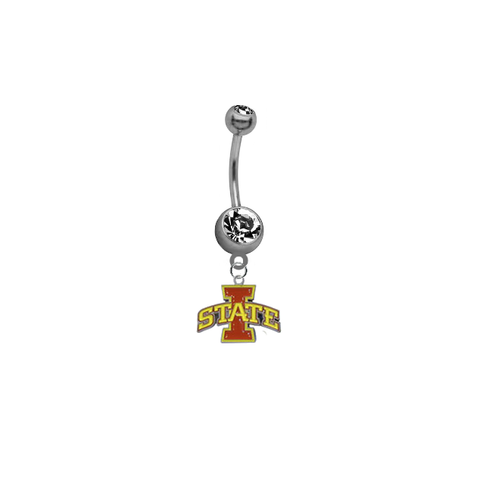 Iowa State Cyclones NCAA College Belly Button Navel Ring