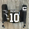 Kansas City Chiefs Isiah Pacheco Mini Football Helmet Visor Shield Black Dark Tint w/ Clips - PICK COLOR