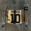 Kansas City Chiefs Isiah Pacheco Mini Football Helmet Visor Shield Silver Chrome Mirror w/ Clips - PICK COLOR