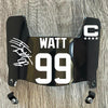 Arizona Cardinals JJ Watt Mini Football Helmet Visor Shield Black Dark Tint w/ Clips