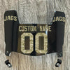 Jacksonville Jaguars Custom Name & Number Mini Football Helmet Visor Shield Black Dark Tint w/ Clips - CAMO
