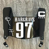 Philadelphia Eagles Javon Hargrave Mini Football Helmet Visor Shield Black Dark Tint w/ Clips - PICK COLOR