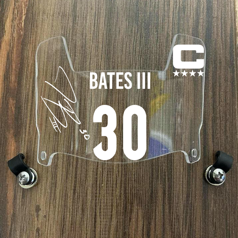 Cincinnati Bengals Jessie Bates III Mini Football Helmet Visor Shield Clear w/ Clips - PICK COLOR