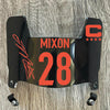 Cincinnati Bengals Joe Mixon Mini Football Helmet Visor Shield Black Dark Tint w/ Clips