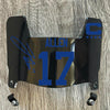Buffalo Bills Josh Allen Mini Football Helmet Visor Shield Black Dark Tint w/ Clips
