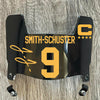 Kansas City Chiefs JuJu Smith-Schushter Mini Football Helmet Visor Shield Black Dark Tint w/ Clips - PICK COLOR