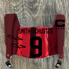 Kansas City Chiefs JuJu Smith-Schushter Mini Football Helmet Visor Shield Red Chrome Mirror w/ Clips - PICK COLOR