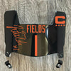 Chicago Bears Justin Fields Mini Football Helmet Visor Shield Black Dark Tint w/ Clips