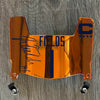 Chicago Bears Justin Fields Mini Football Helmet Visor Shield Orange Chrome Mirror w/ Clips